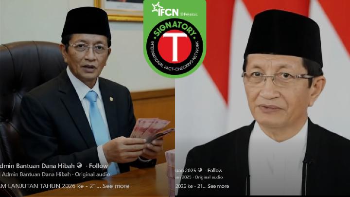 Fact Check: Claim That Minister Nasaruddin Umar Announced Rp1 Billion Grant Is False