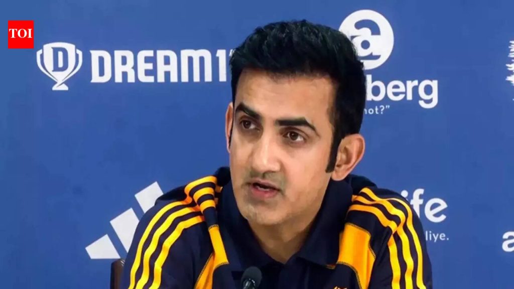 Gautam Gambhir gets serious on ‘fake Gambhirs’, moves court over AI deepfake misuse | Off the field News