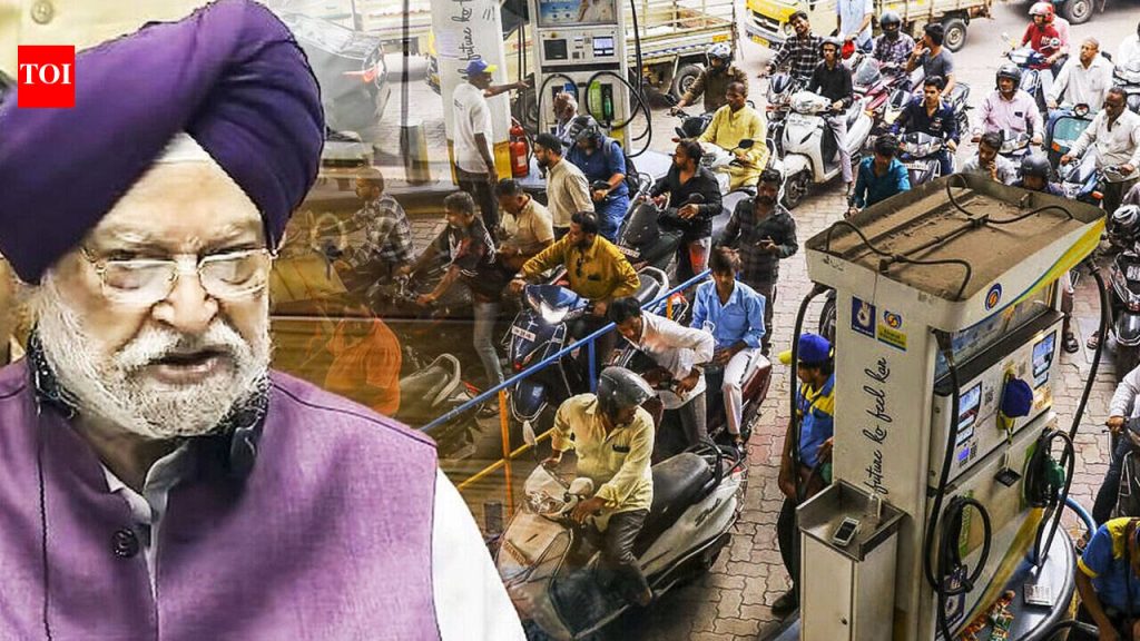 'India Is An Oasis Of Energy Security': Govt Says No Fuel Shortage, Warns Against Misinformation – The Times of India