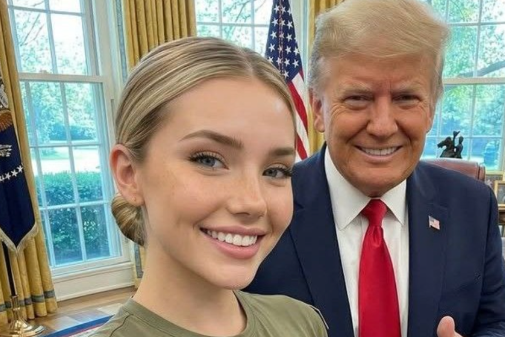 MAGA has been swooning over a beautiful Army soldier and her pro-Trump message. She is AI