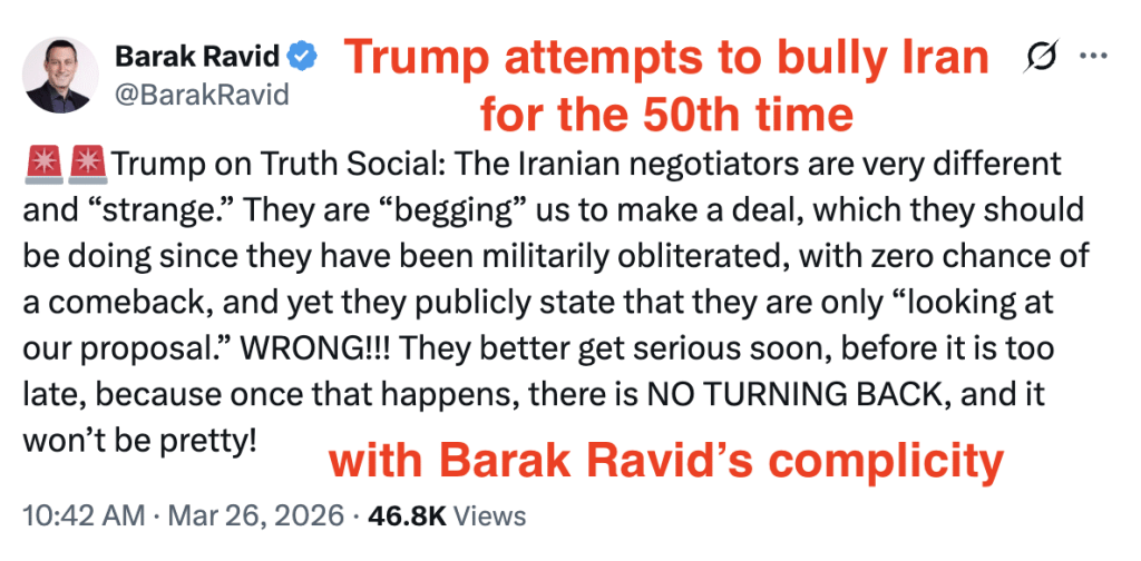 Crazy, Stupid, False, Impotent, and Blind: The Cognitive Biases of the Iran Coverage