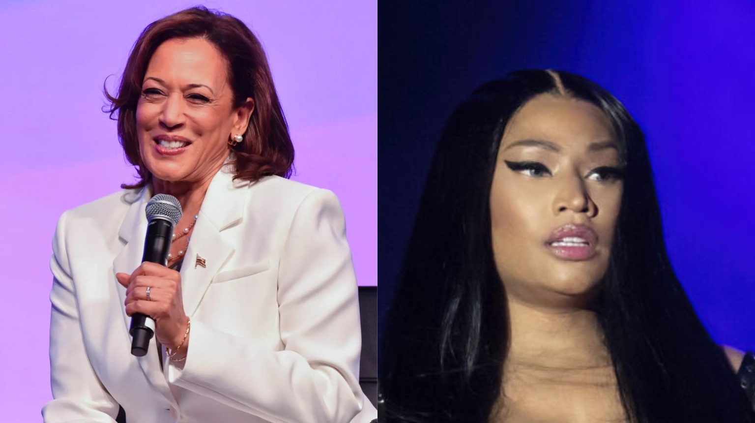 Kamala Harris Ambushed Online By Nicki Minaj’s Barbz After Former VP Chides Rapper For Promoting Disinformation