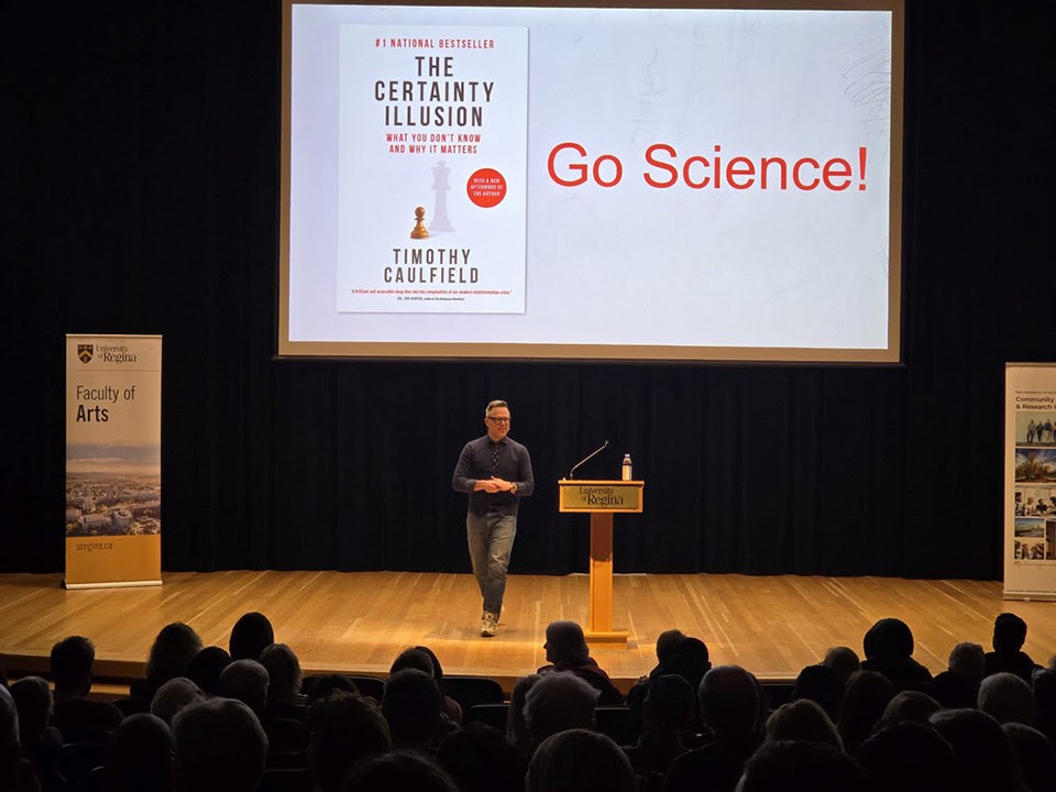 Timothy Caulfield says celebrity culture and algorithms fuel health misinformation | 620 CKRM – The Voice of Saskatchewan