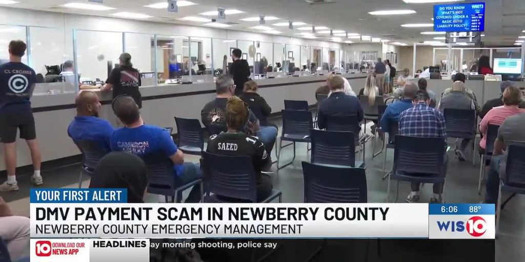 Law enforcement issues scam alert warning on false DMV calls in Newberry County – WIS News 10