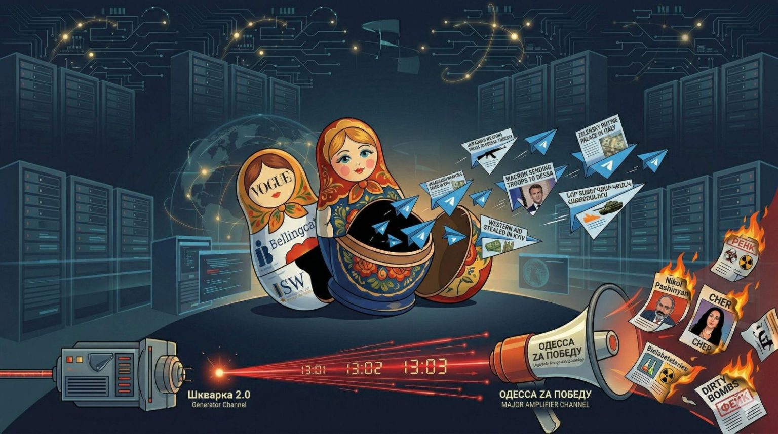 How Telegram networks spread disinformation about Armenia