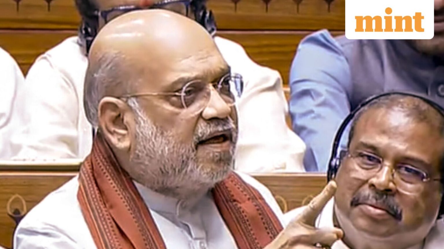Amit Shah counters ‘false narrative’, says Southern states to gain big post delimitation: 42 for K’taka, Tamil Nadu 59