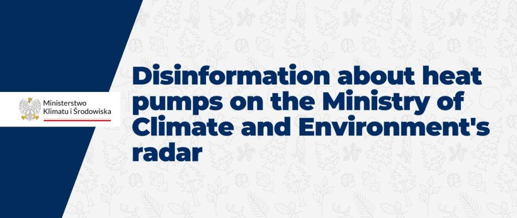 Disinformation about heat pumps on the Ministry of Climate and Environment’s radar – Ministry of Climate and Environment