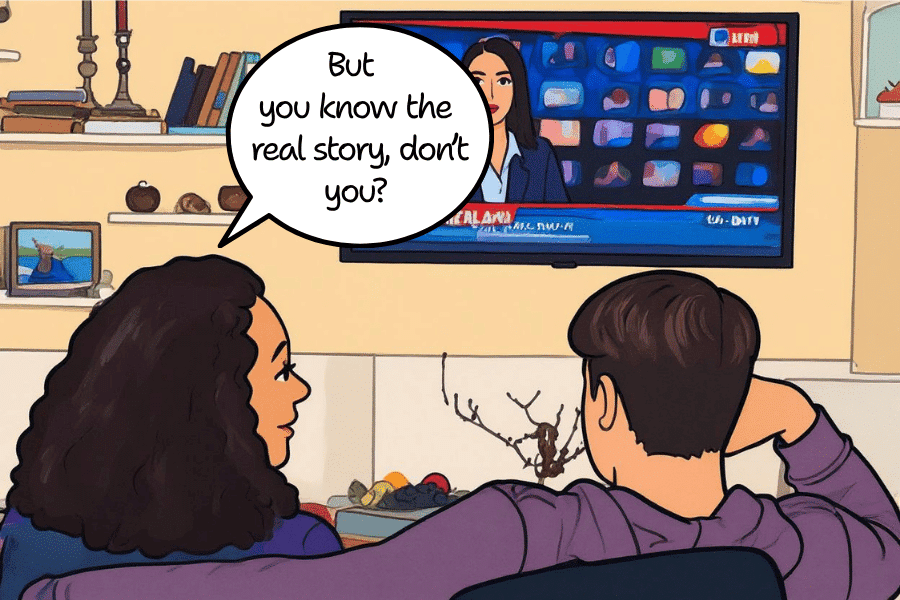 Decoder Replay: How do conspiracy theories start and spread?