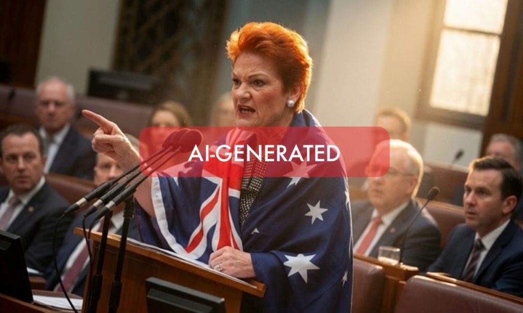 Aussies fall for political deepfakes as the UK far right embraces an AI rapper