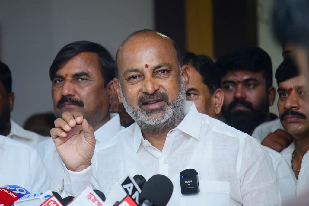 ‘False propaganda’: MoS Bandi Sanjay denies rumours of floating new party