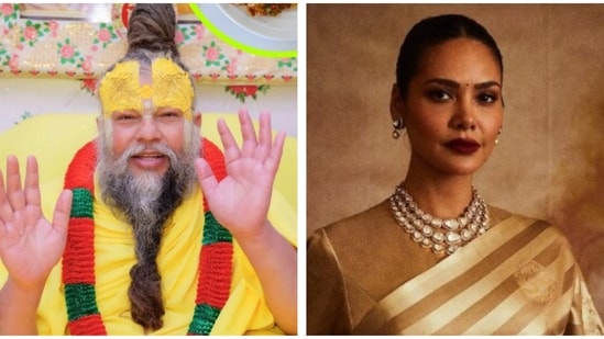 ‘Premanand Ji Maharaj is fine and resting in ekanth’: Esha Gupta slams false reports about his health