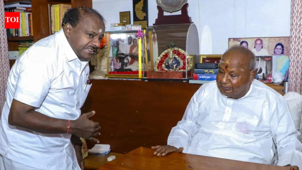 Congress’ false sympathy for Gowda aimed at creating rift in NDA, says Kumaraswamy | Bengaluru News