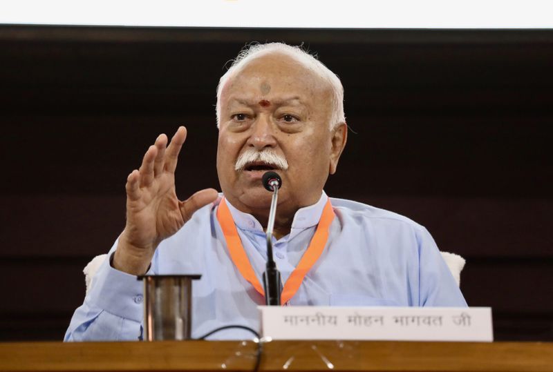 False Narratives Being Created To Stop India’s Rise: RSS Chief Bhagwat