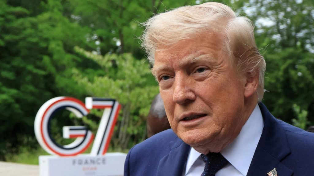Donald Trump says US will not invest money into Iran at G7 summit