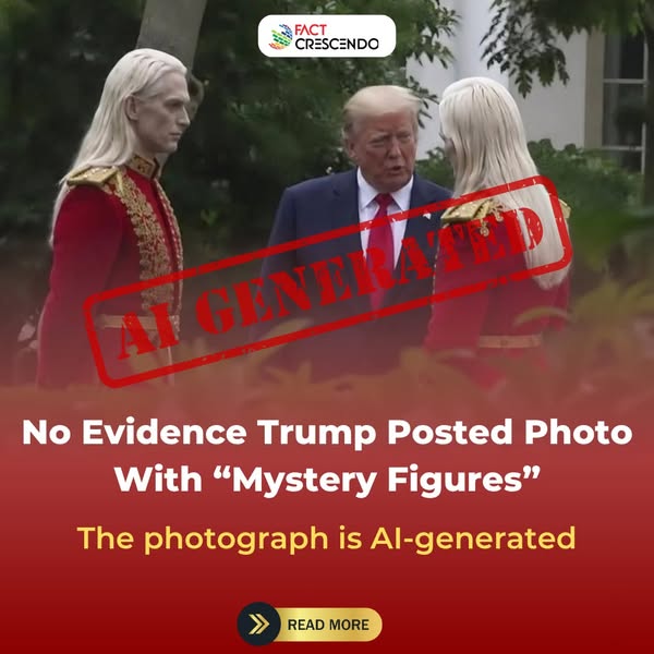 Did Trump really post a photo… – Factcrescendo – Sri Lanka
