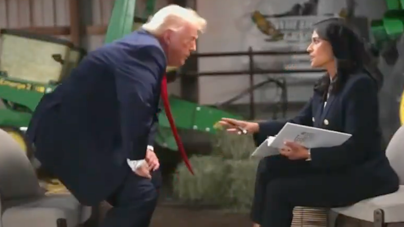 Trump NBC interview: US President storms out of ‘Meet the Press’ interview over false election claims