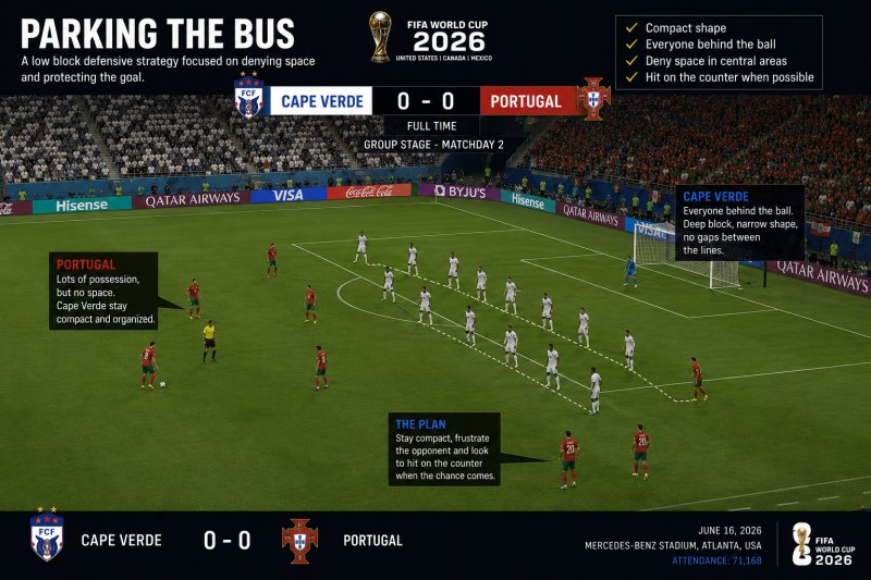 ‘Park the bus’, ‘the false nine’ and ‘total football’: What do soccer’s strange phrases mean?