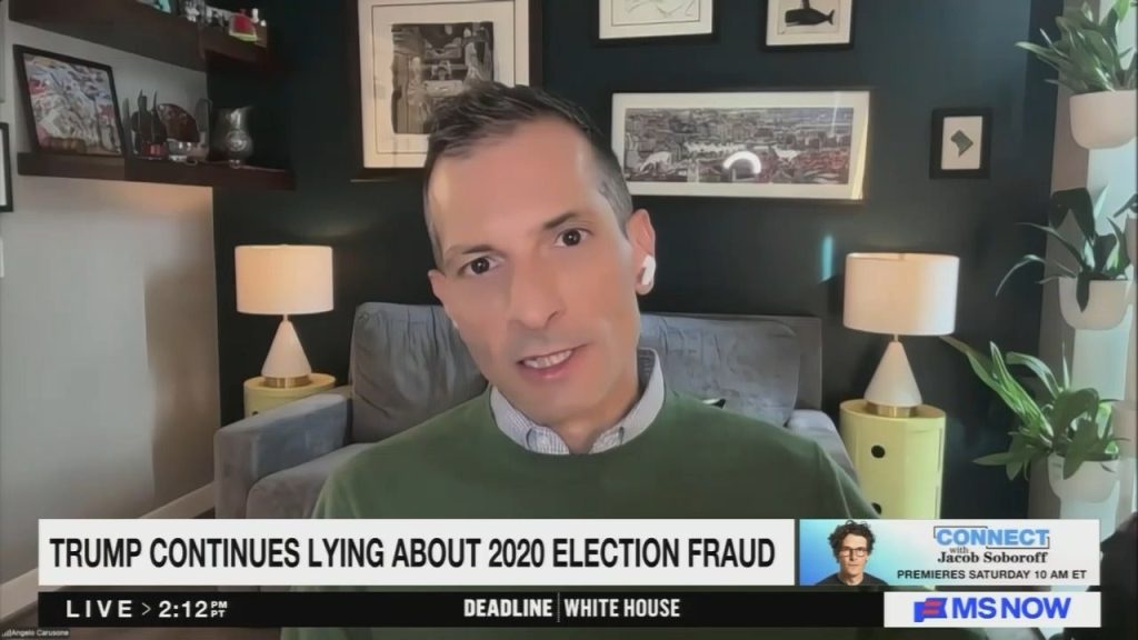 On Deadline: White House, Angelo Carusone discusses the California election conspiracy theories and how they’re “keeping the machinery of misinformation warm”