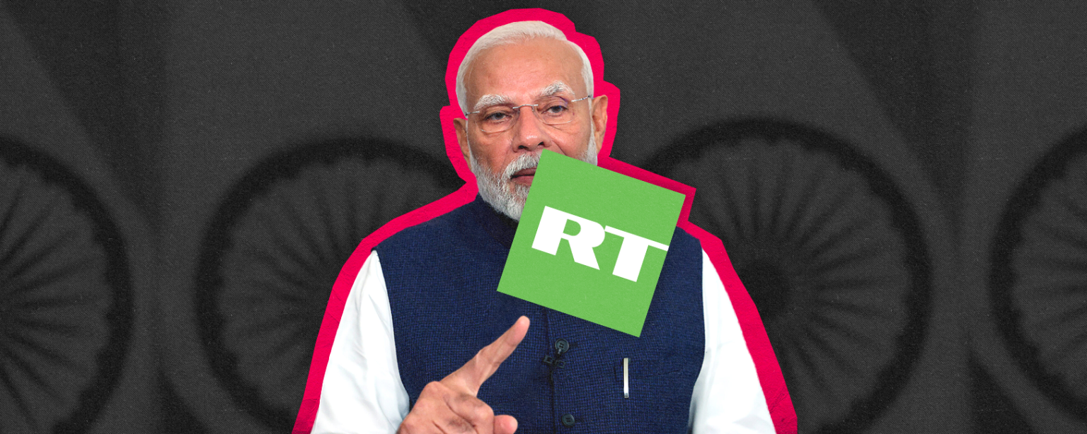 RT India, a Kremlin-funded Russian propaganda channel