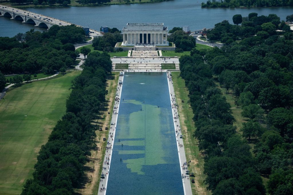 Fact check: Trump’s false and unproven claims about the Reflecting Pool