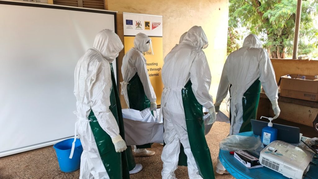 Foreign aid cuts are exacerbating the Ebola crisis : NPR