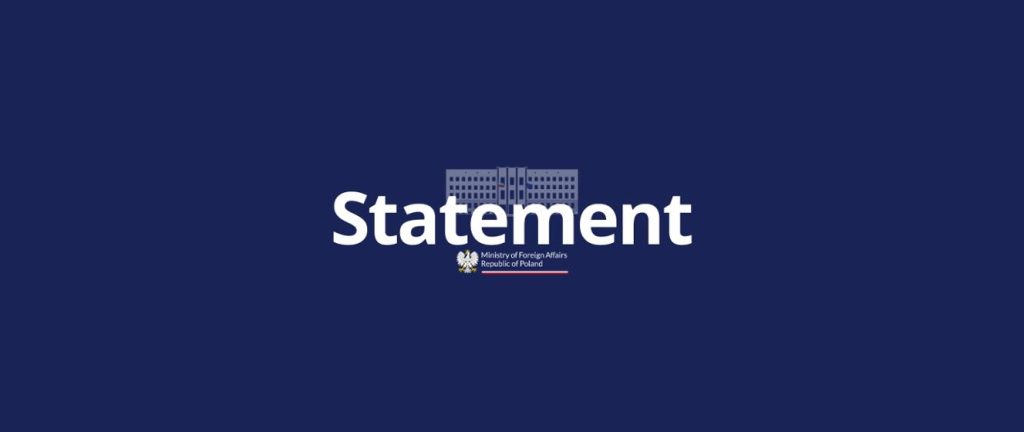 Statement of the Resilience Council on Russian Disinformation Concerning the Volhynian Crime – Ministry of Foreign Affairs Republic of Poland