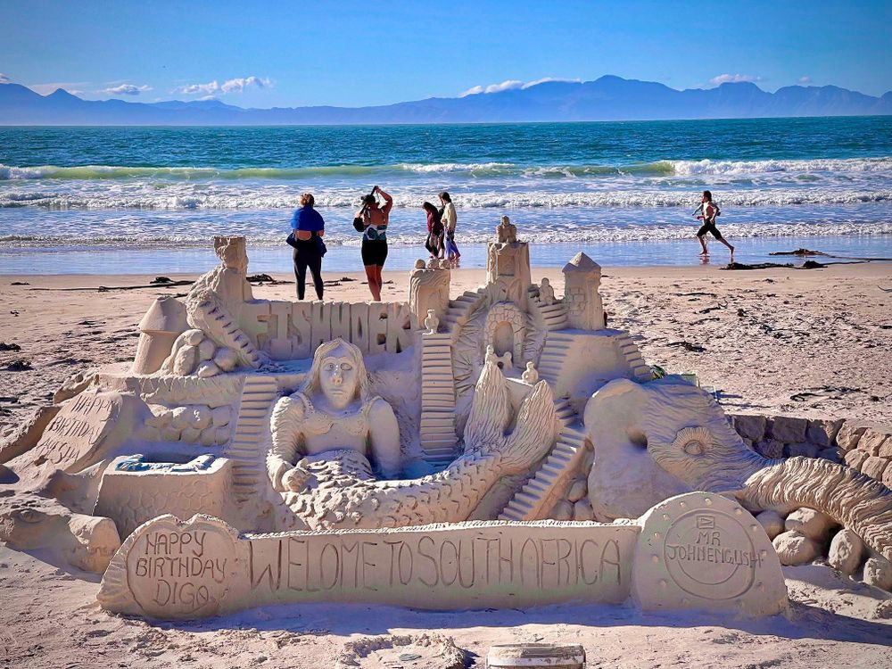 City clarifies arrest claims of Fish Hoek sand sculptor Lanele Xaba