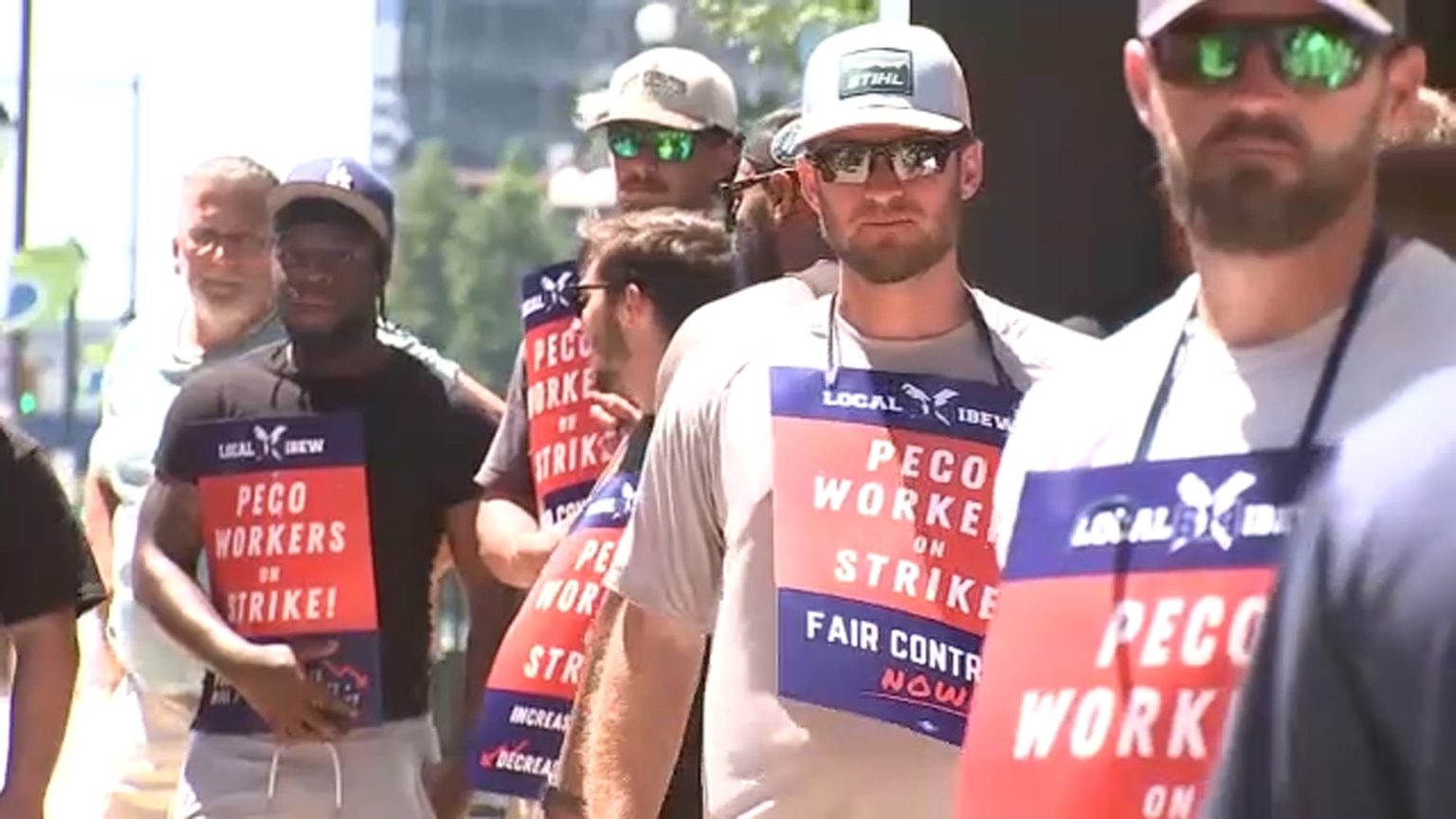 Union claims 3 striking PECO workers injured on picket lines; company calls claims ‘false’