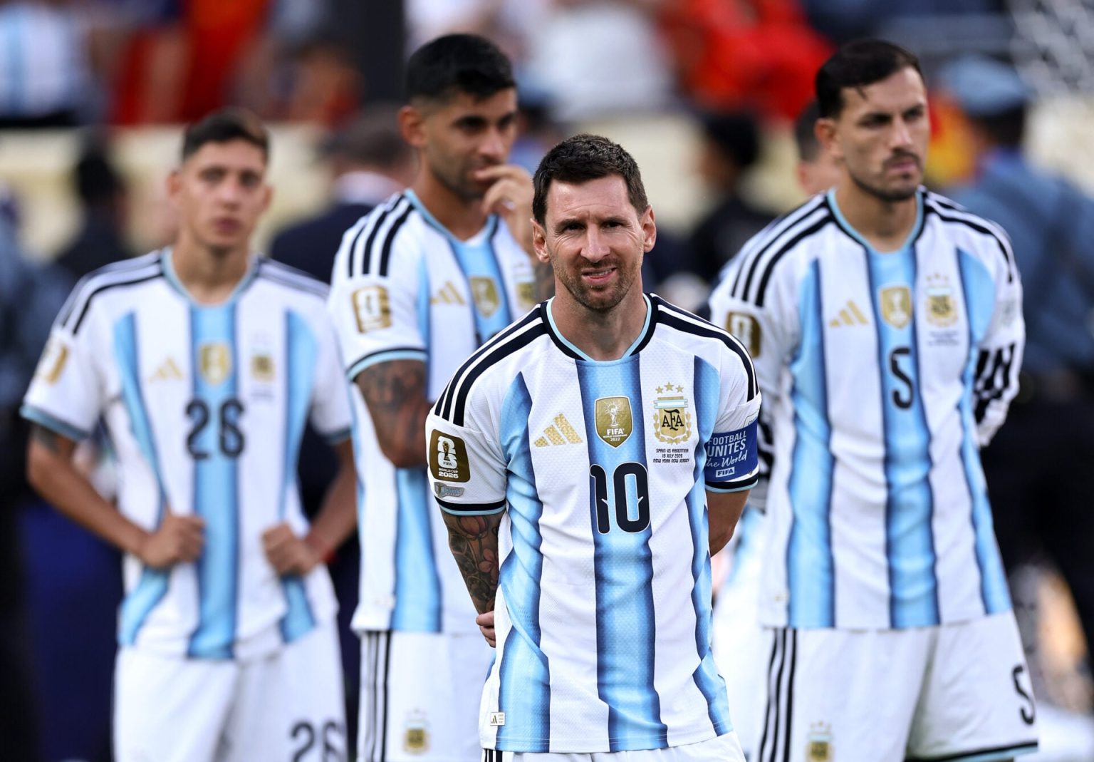 Argentina to take legal action over ‘misinformation campaign’ aimed at Lionel Messi and other stars