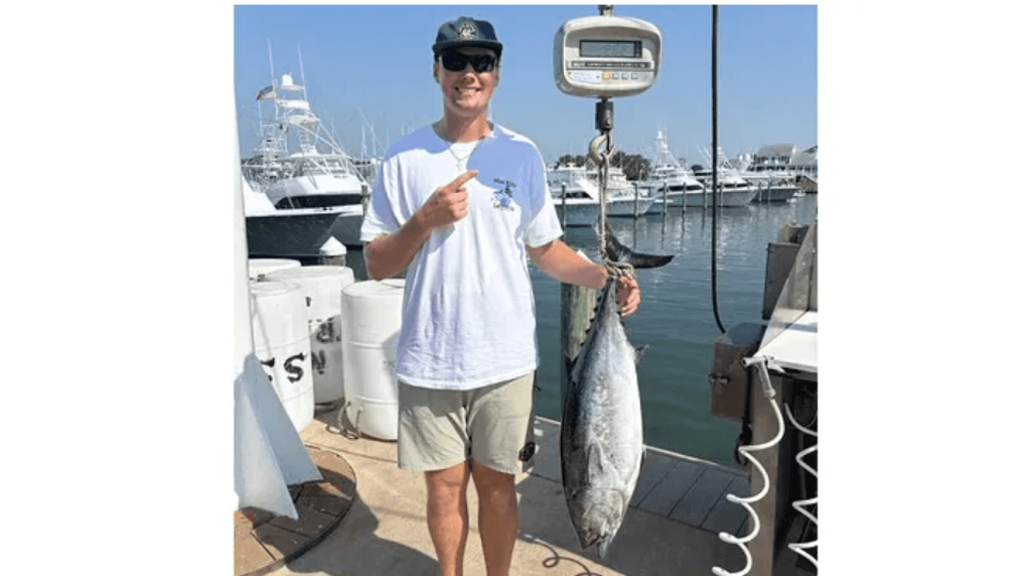 Ocean City teen breaks state false albacore record. He nearly destroyed the evidence.