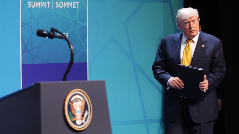 Fact check: Trump’s false claims at his NATO press conference