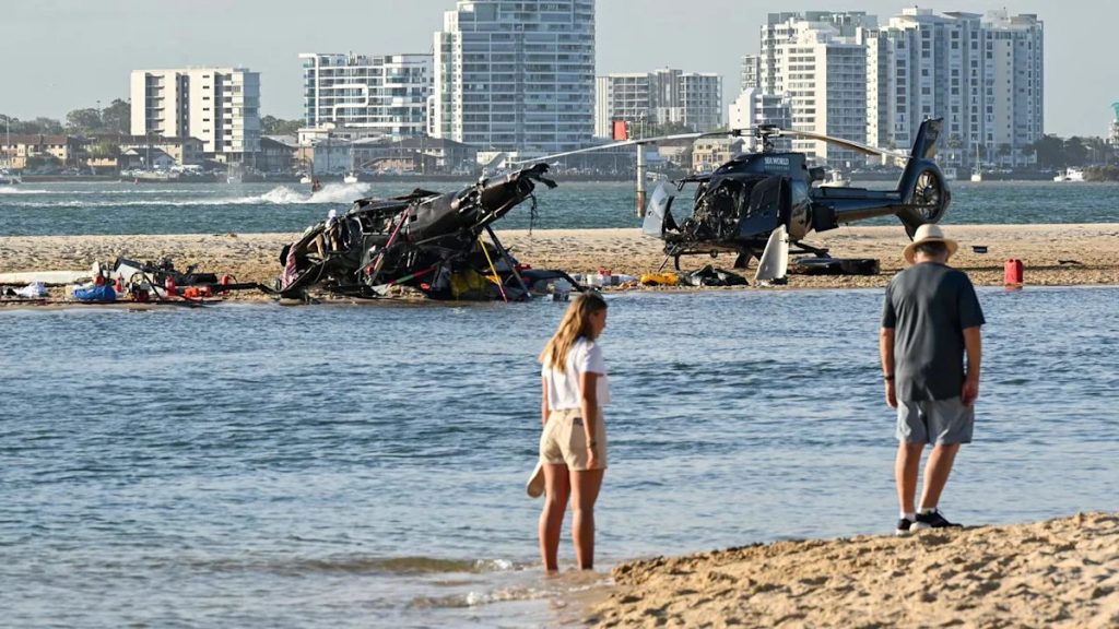 Claim choppers blocked pilot view before crash ‘false’