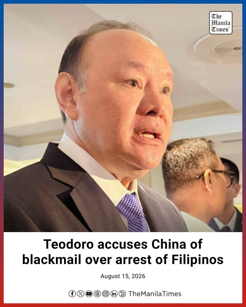 Defense Secretary Gilberto Teodoro Jr. on Saturday accused China of using threats and “disinformation through avoidance” after Beijing defended the arrest of more than 100 undocumented Filipino…