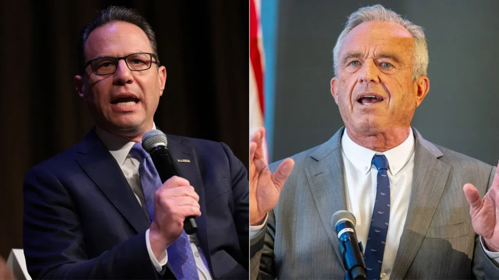 Shapiro, RFK Jr. clash over Pa. measles-associated deaths