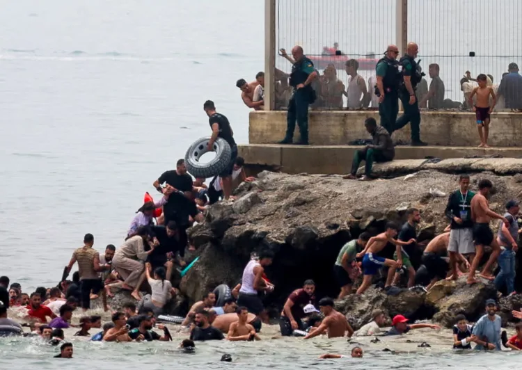 Morocco Says Digital Misinformation Human Trafficking Networks Fueled Ceuta Crossing Attempts