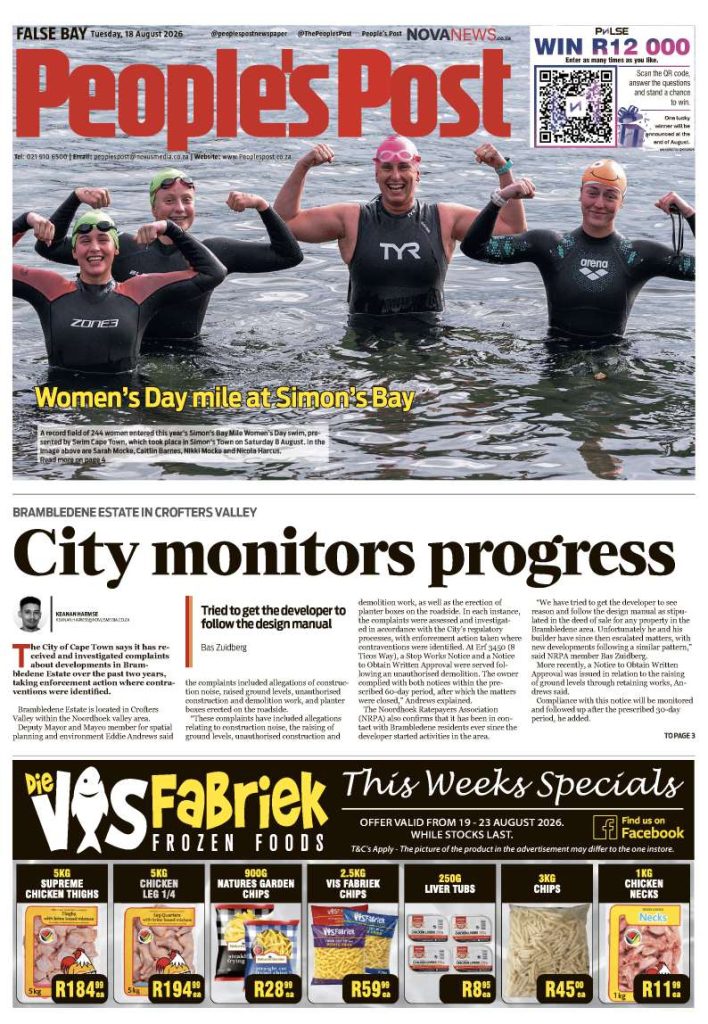 People’s Post False Bay E-edition 18 August 2026 – novanews.co.za