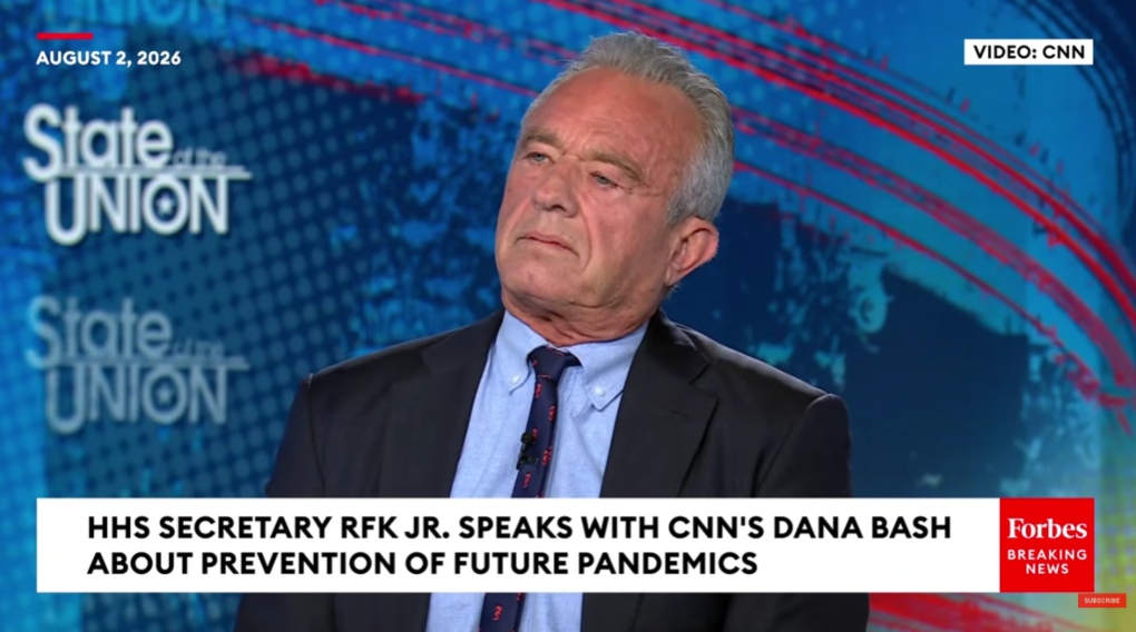 RFK jr becomes enraged when pressed about his vaccination misinformation on CNN