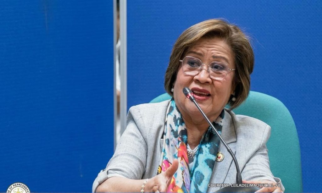 De Lima pushes criminalization of inducing false testimony