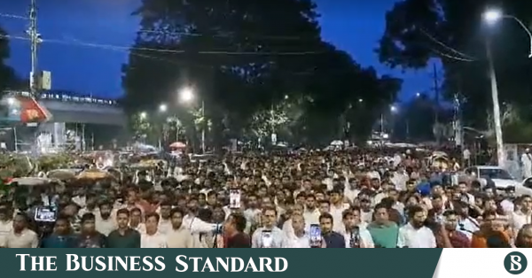 Chhatra Dal marches at DU protesting ‘misinformation’ over BNP govt