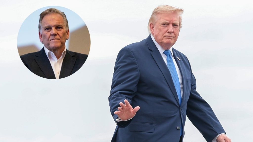 Trump backs Mike Rogers, repeats false election claims