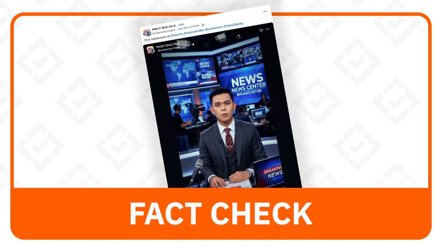 FACT CHECK: Video saying Duterte will be released in July 2026 is fake, AI-generated