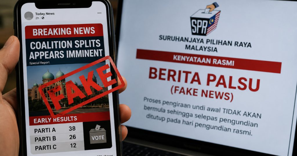 Fake election graphics fuel misinformation in Malaysia