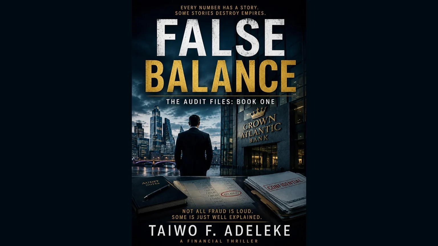 When governance becomes thriller in Adeleke’s False Balance