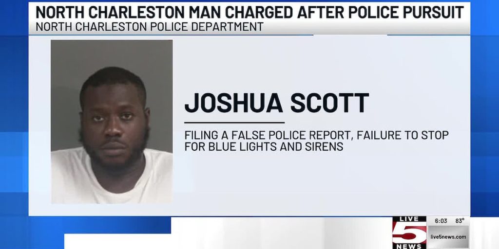 VIDEO: Man charged after high-speed chase, false stolen vehicle report – Live 5 News