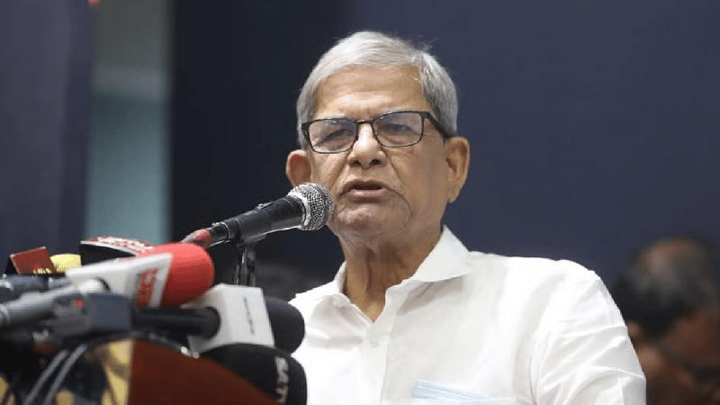 Misinformation being spread against BNP over July Charter Mirza Fa