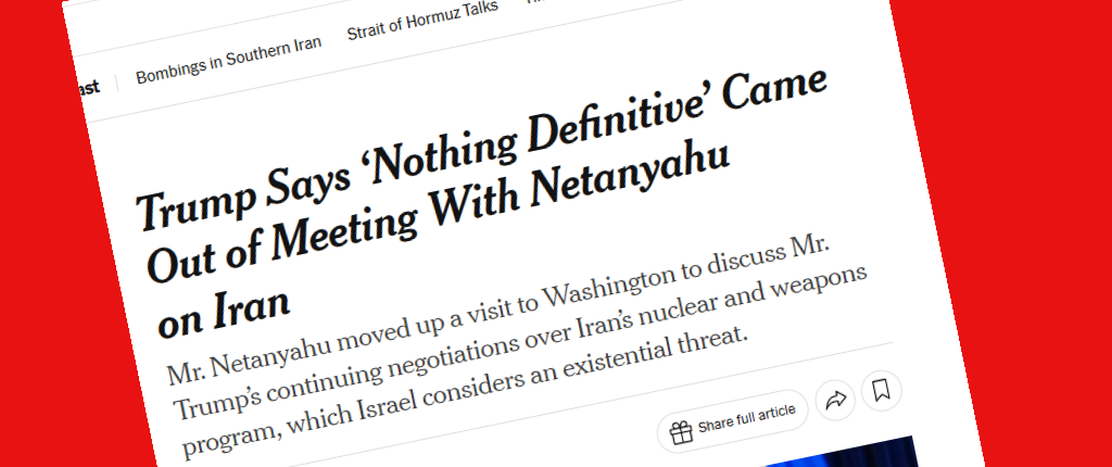 Calling for a moratorium on ‘Trump says’ headlines