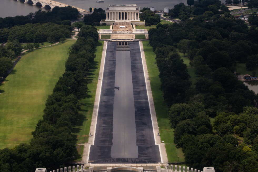 Trump’s false and misleading claims about the Reflecting Pool