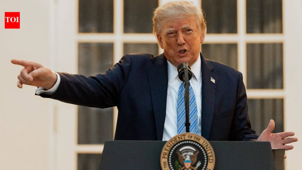 ‘Reporting fake news’: Trump bars CNN, MS NOW, Politico from White House; threatens more bans