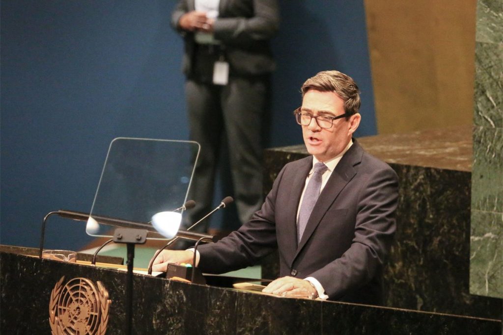 Holyrood Article | UK aiming to lead on new global AI standards, Burnham tells UN