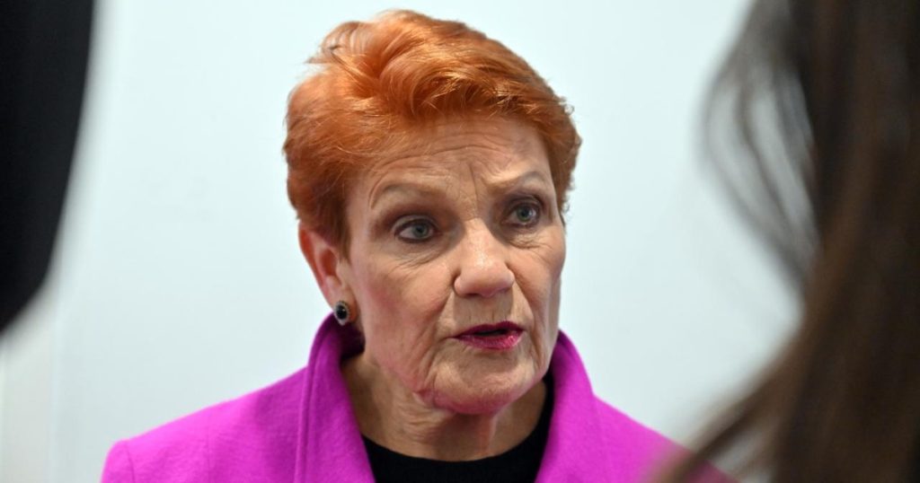 Disinformation accounts concoct fake Hanson-Albanese TV debate